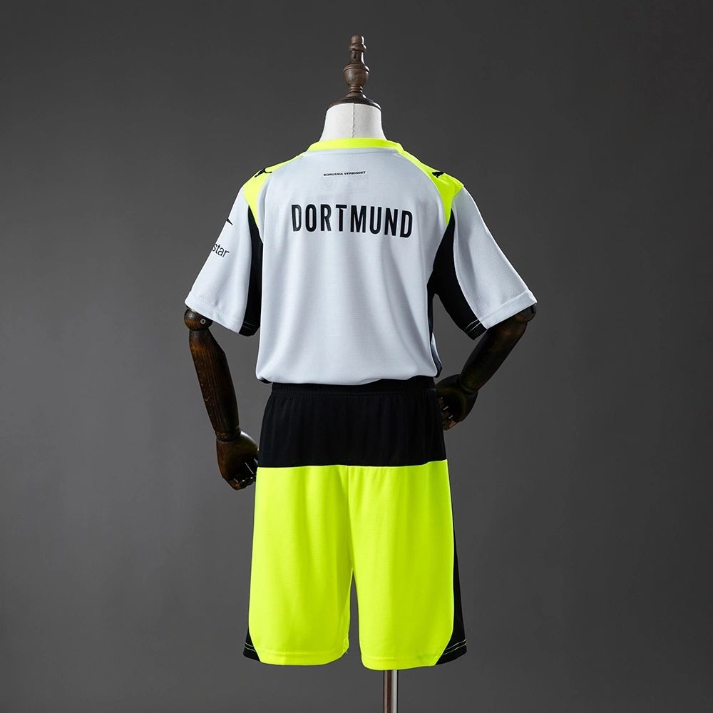 2025/26 Dortmund away jersey kids Kits size: 16-28