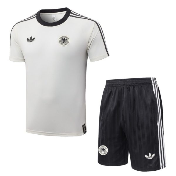 2026 Germany Beige Training Set Shirt and Shorts