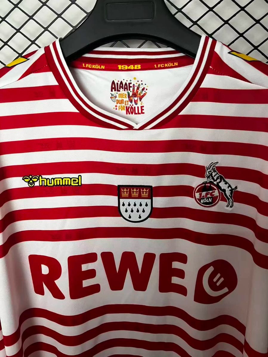 2025/26 FC Koln Carnival Special Edition jersey Fan version