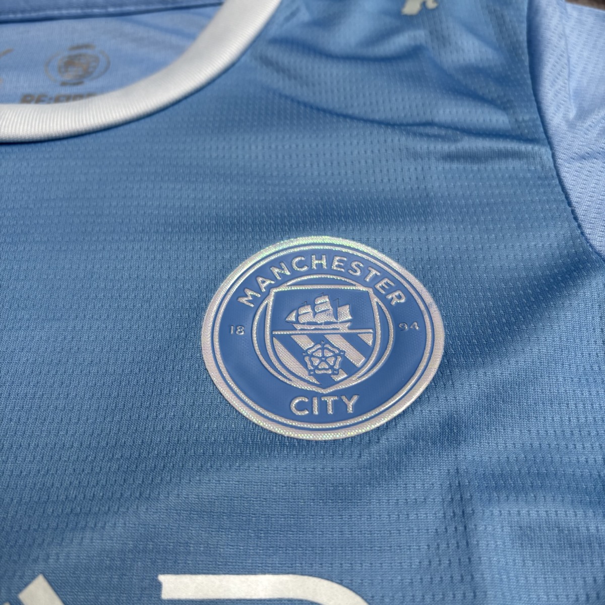 2026/27 Manchester City Home jersey Kid Kits Size 16-28