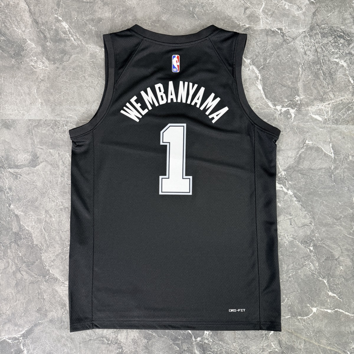 NBA San Antonio Spurs 2026 City Edition Black jersey WEMBANYAMA#1