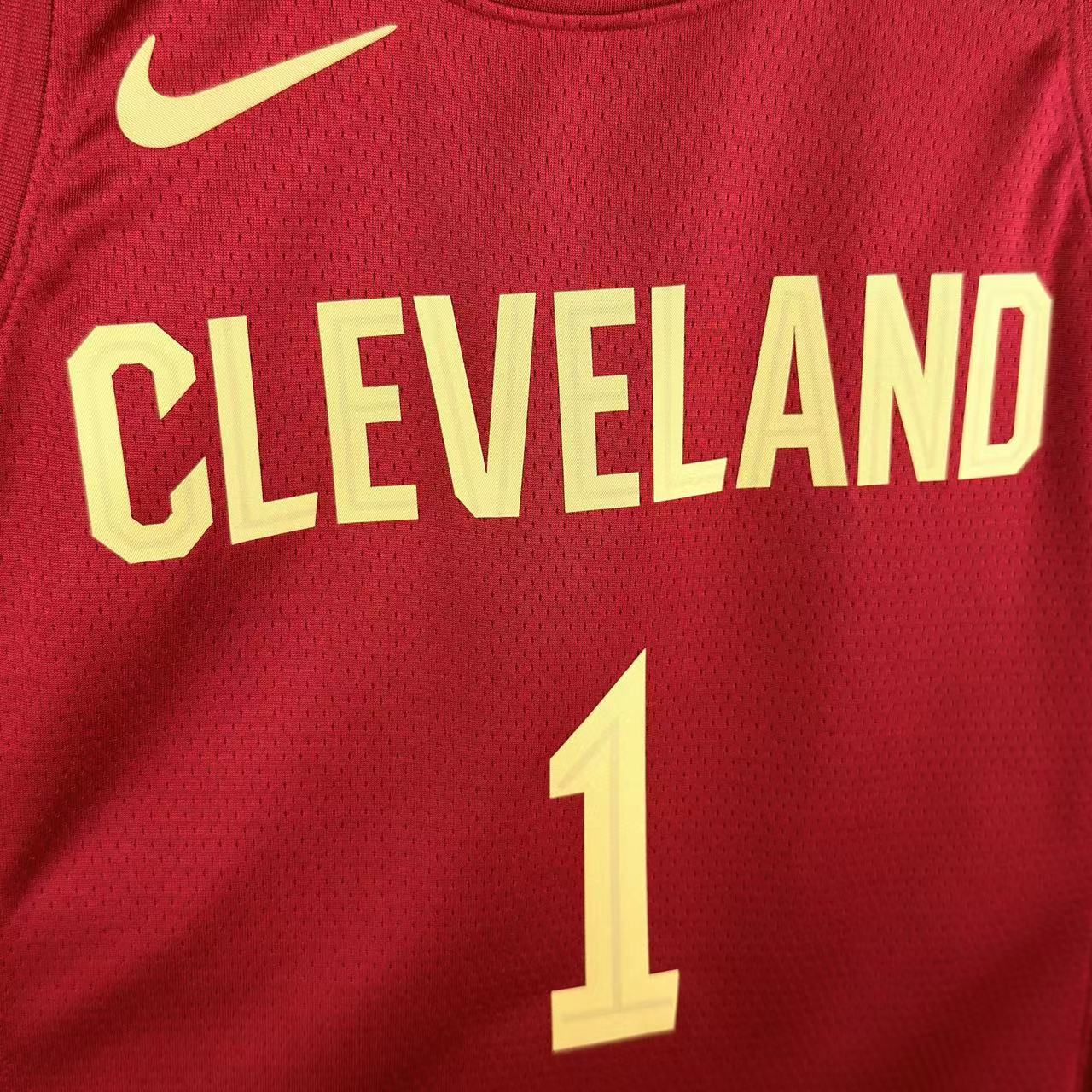 NBA Cleverland Cavaliers Round Neck Red jersey HARDEN#1