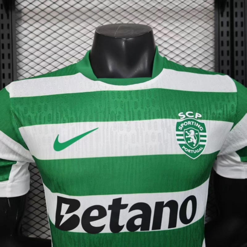 2025/26 Sporting Lisbon Home jersey Player Version