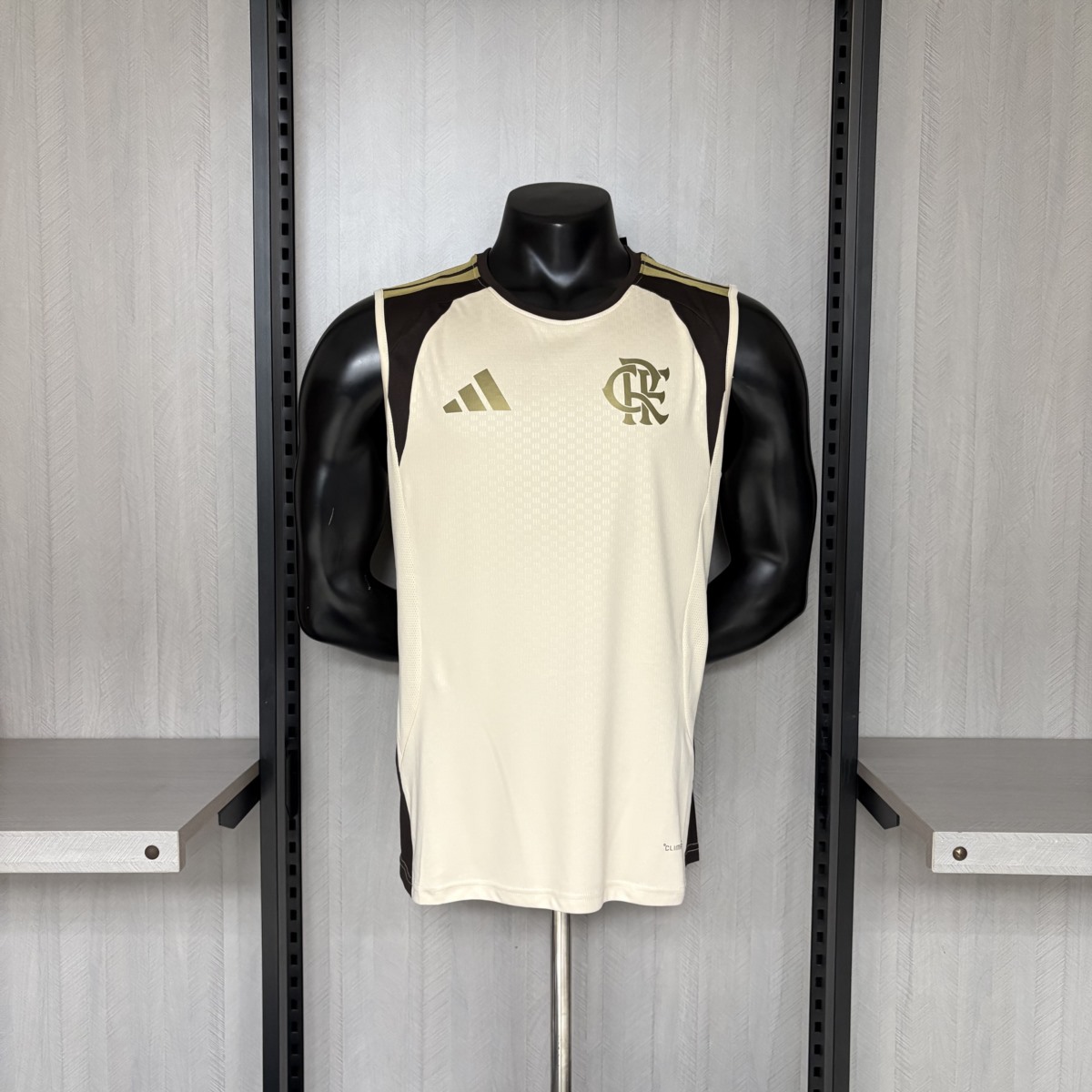 2026/27 Flamengo Training Beige Jersey Fan version