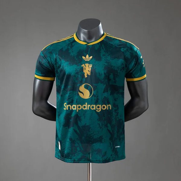2026 Manchester United Green Jersey Player Version