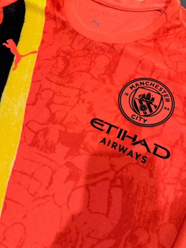 2025/26 Manchester City 2 Away jersey Player Version