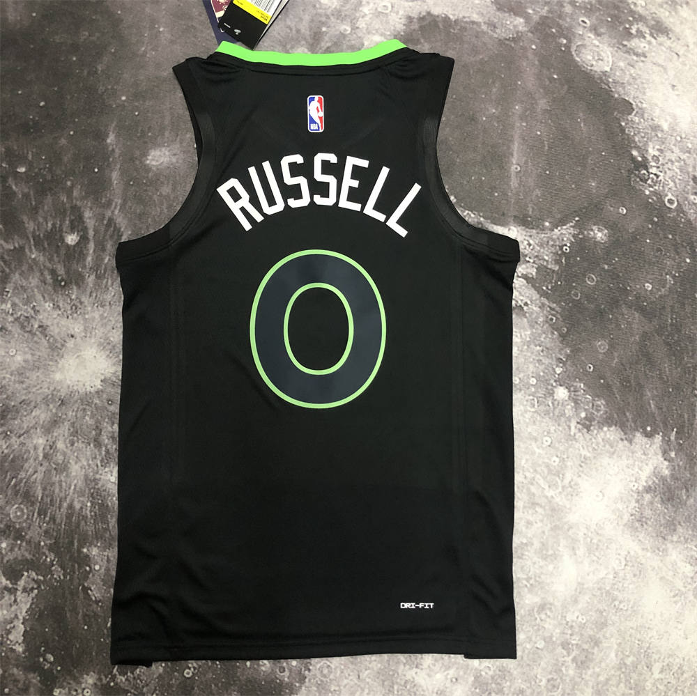 NBA Minnesota Timberwolves V-Neck JORDAN Edition Black Jersey S-XXL
