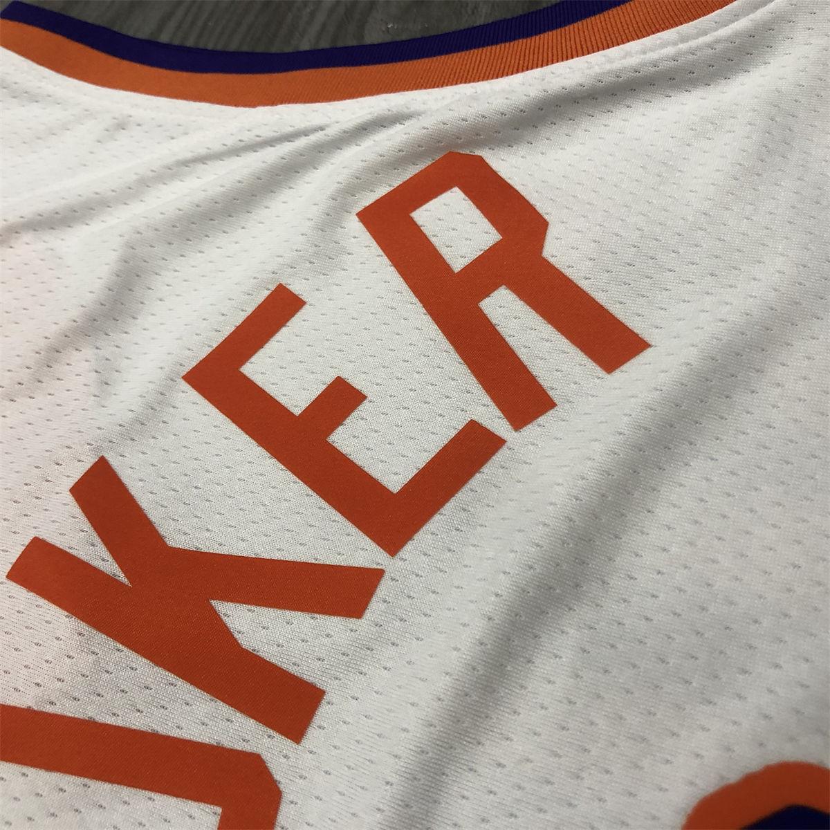 NBA Phoenix Suns V-Neck White jersey BOOKER#1 S-XXL