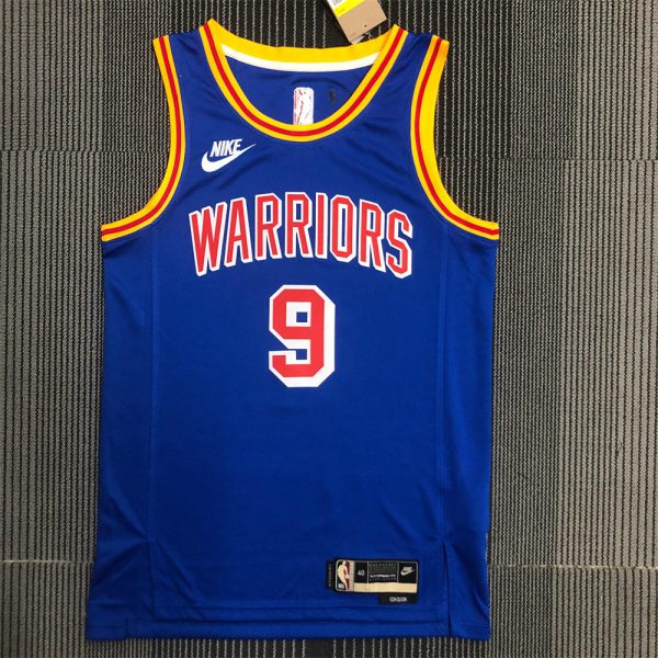 NBA Golden State Warriors Round Neck Blue Jersey IGUODALA#9 S-XXL