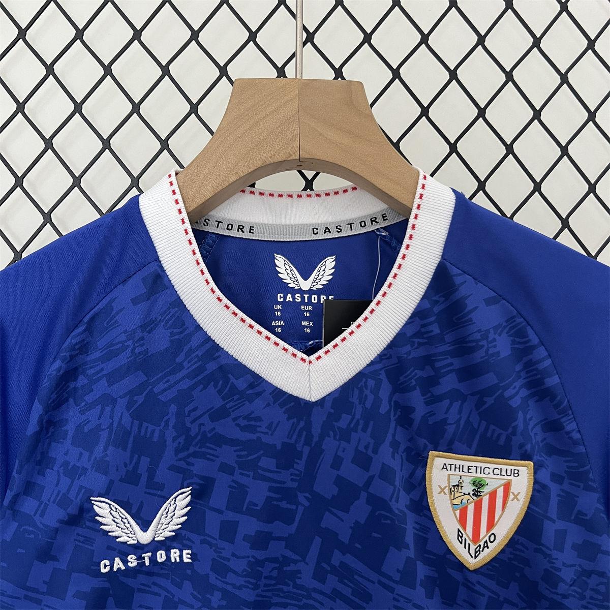 2024/25 Athletic Bilbao Away jersey Kid Kits Size 16-28