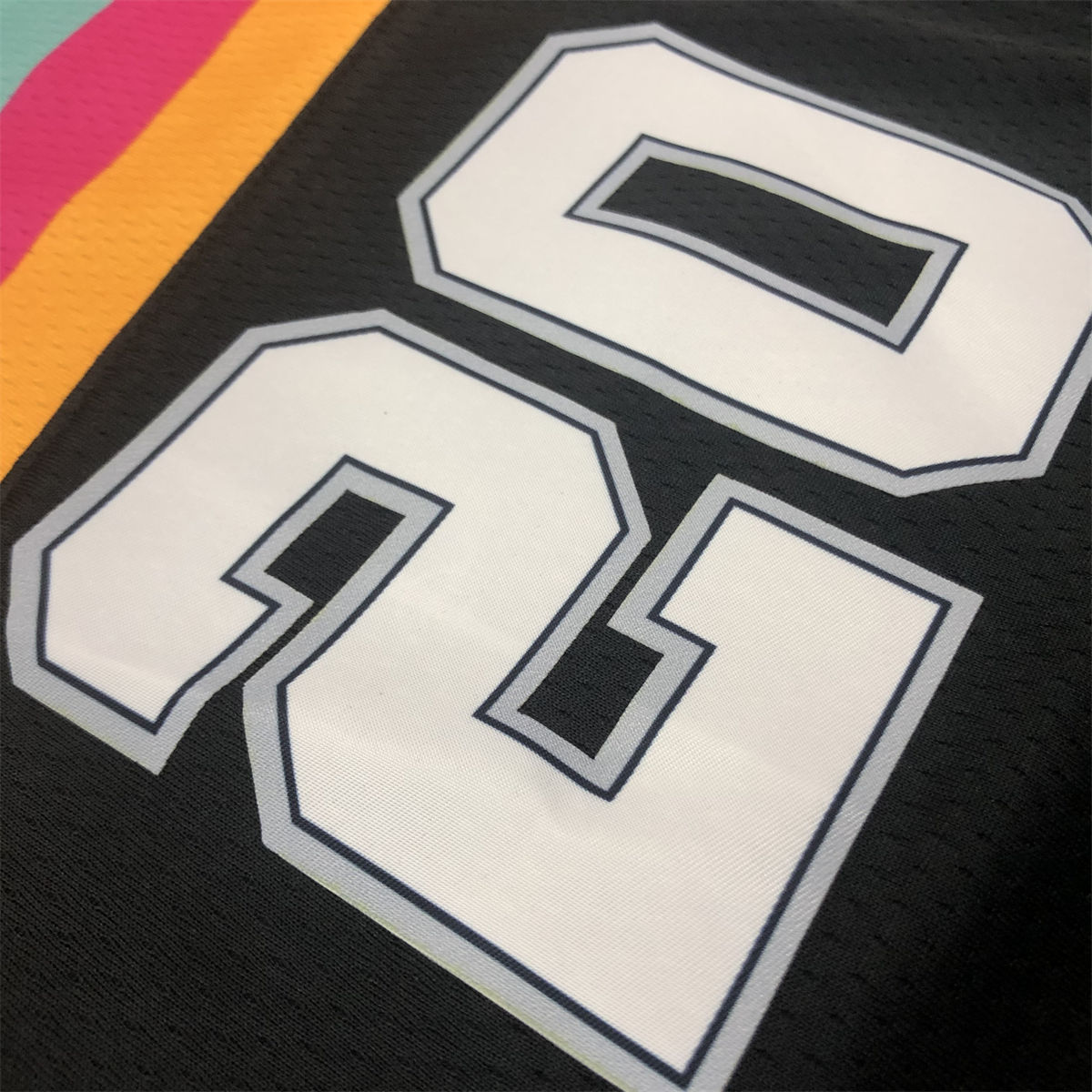 NBA San Antonio Spurs V-Neck Black jersey GINOBILI#20 S-XXL
