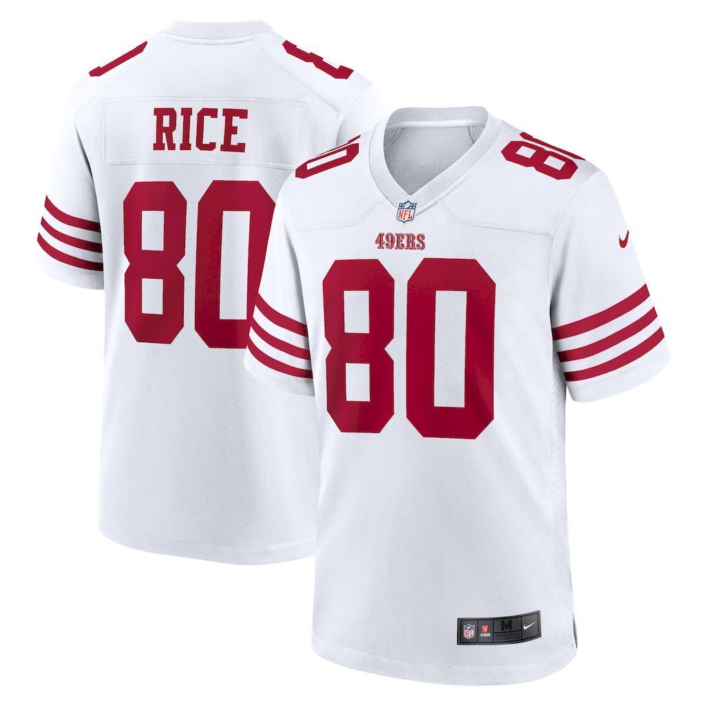 NFL San Francisco 49ers Jeysey RICE # 80