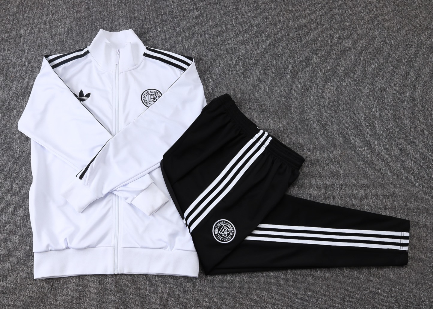 2025/26 Germany white Jacket Training Suit Set Football Team Shirt Sports Fashion