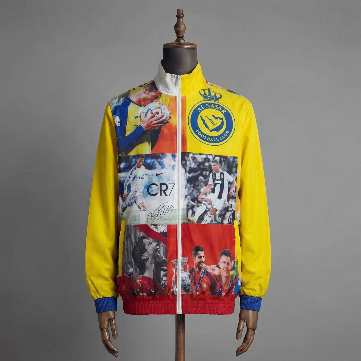 2026 Cristiano Ronaldo Commemorative Edition Reversible Windbreaker Sport Unifom