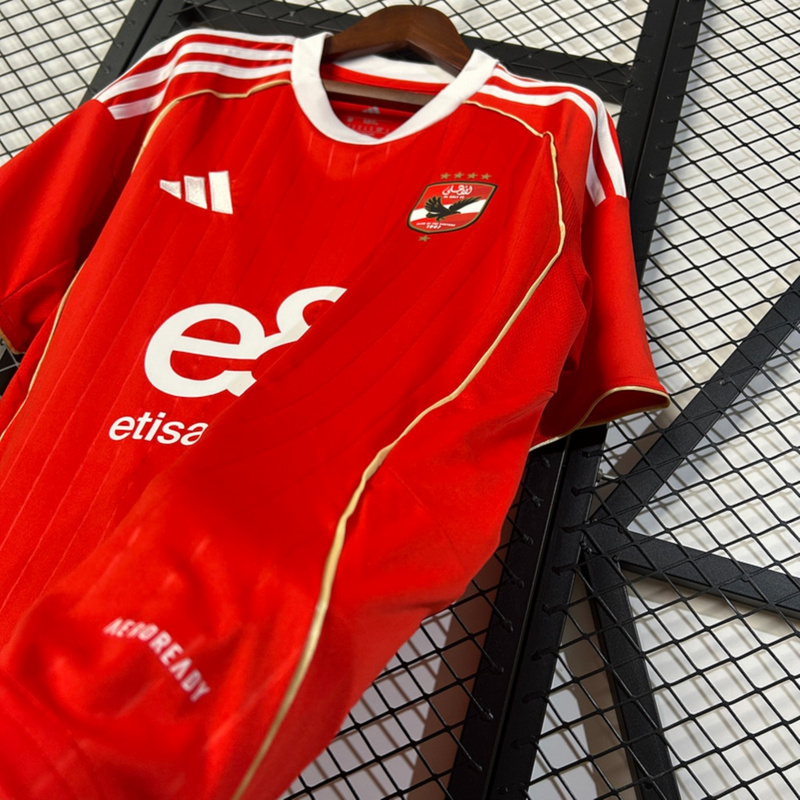 2025/26 Al-Ahly Home jersey Fan version