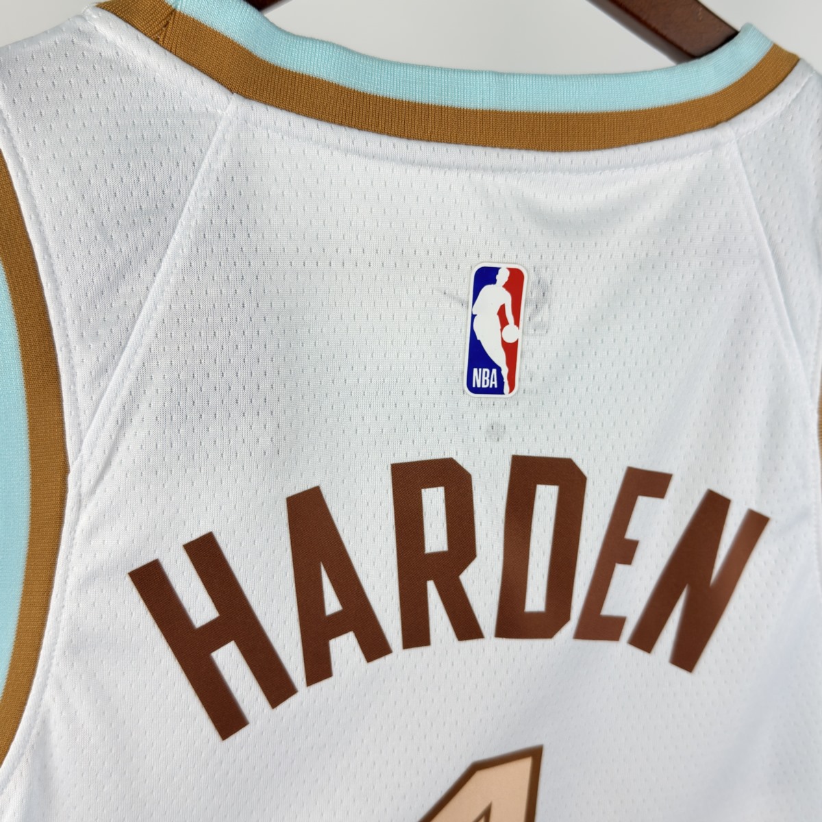 NBA Cleverland Cavaliers Round Neck White Jersey HARDEN#1