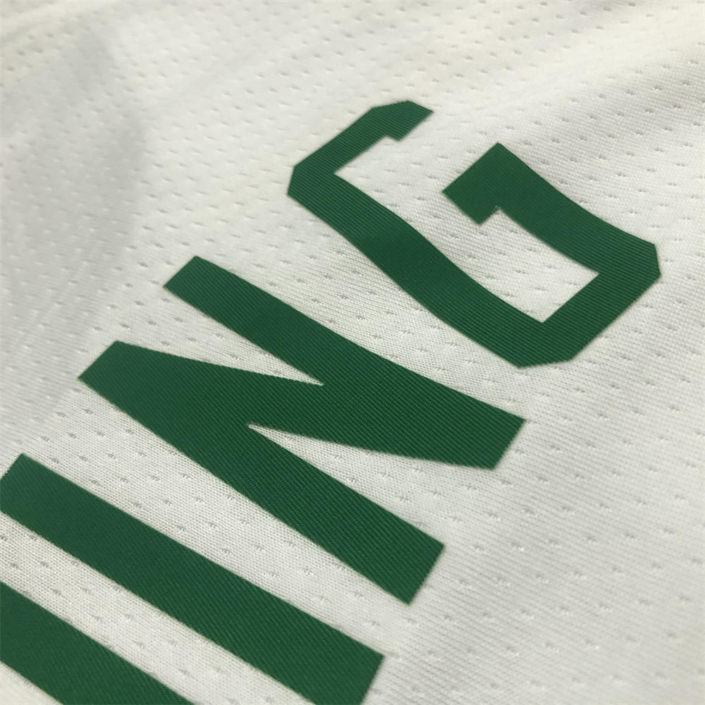 NBA Boston Celtics Round Neck 75th anniversary White Jersey IRVING#11 S-XXL