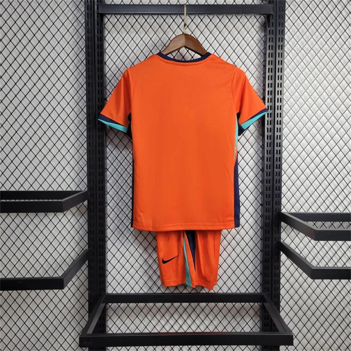 2024/25 Netherlands Euro Home jersey Kid Kits Size 16-28