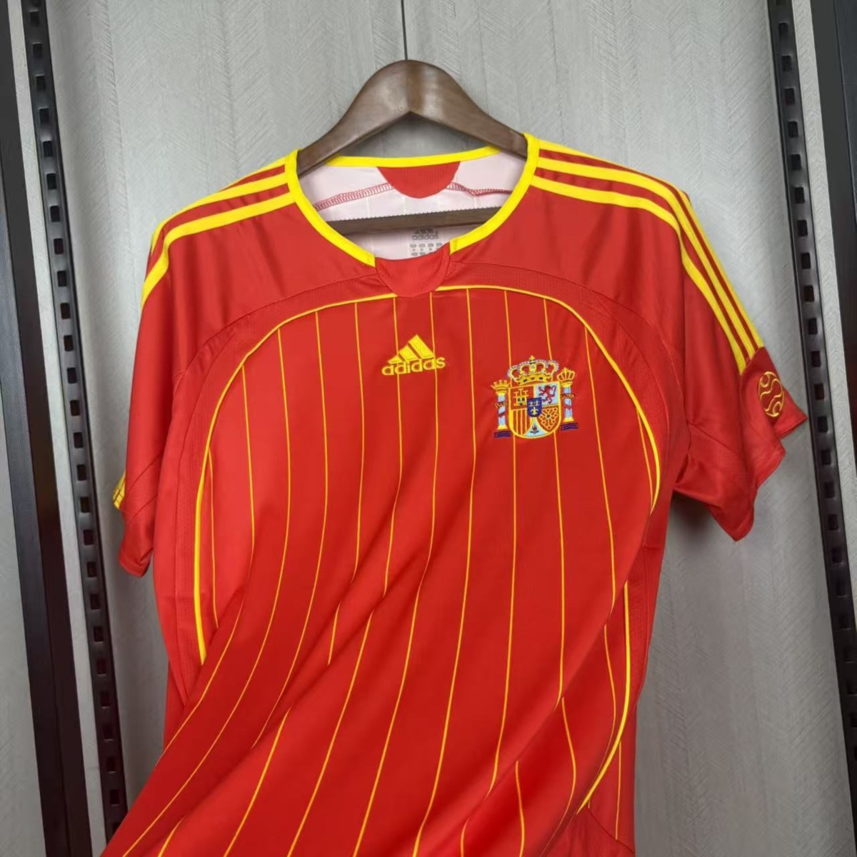 Retro Spain 2006 Home Jersey Fan Version