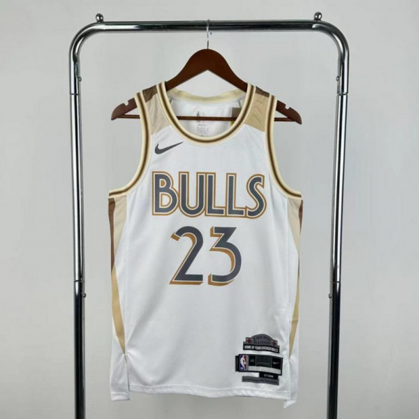 NBA Chicago Bulls 2025 Swingman City Edition Jersey JORDAN#23 s-xxl