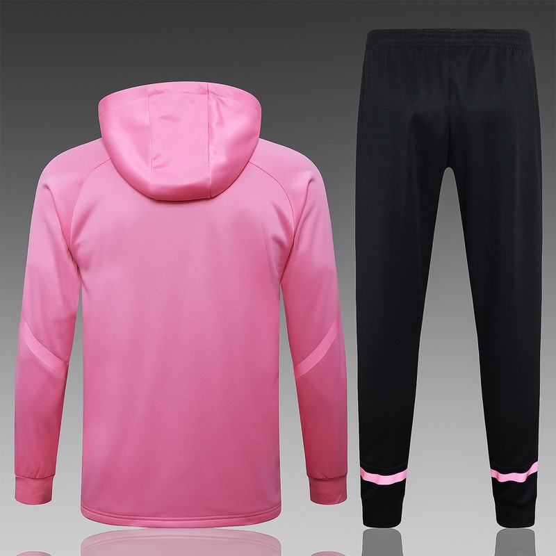 2024 Inter Miami Fc Pink Hoodie Jacket Kit Set Football Team Shirt Sports Fashion