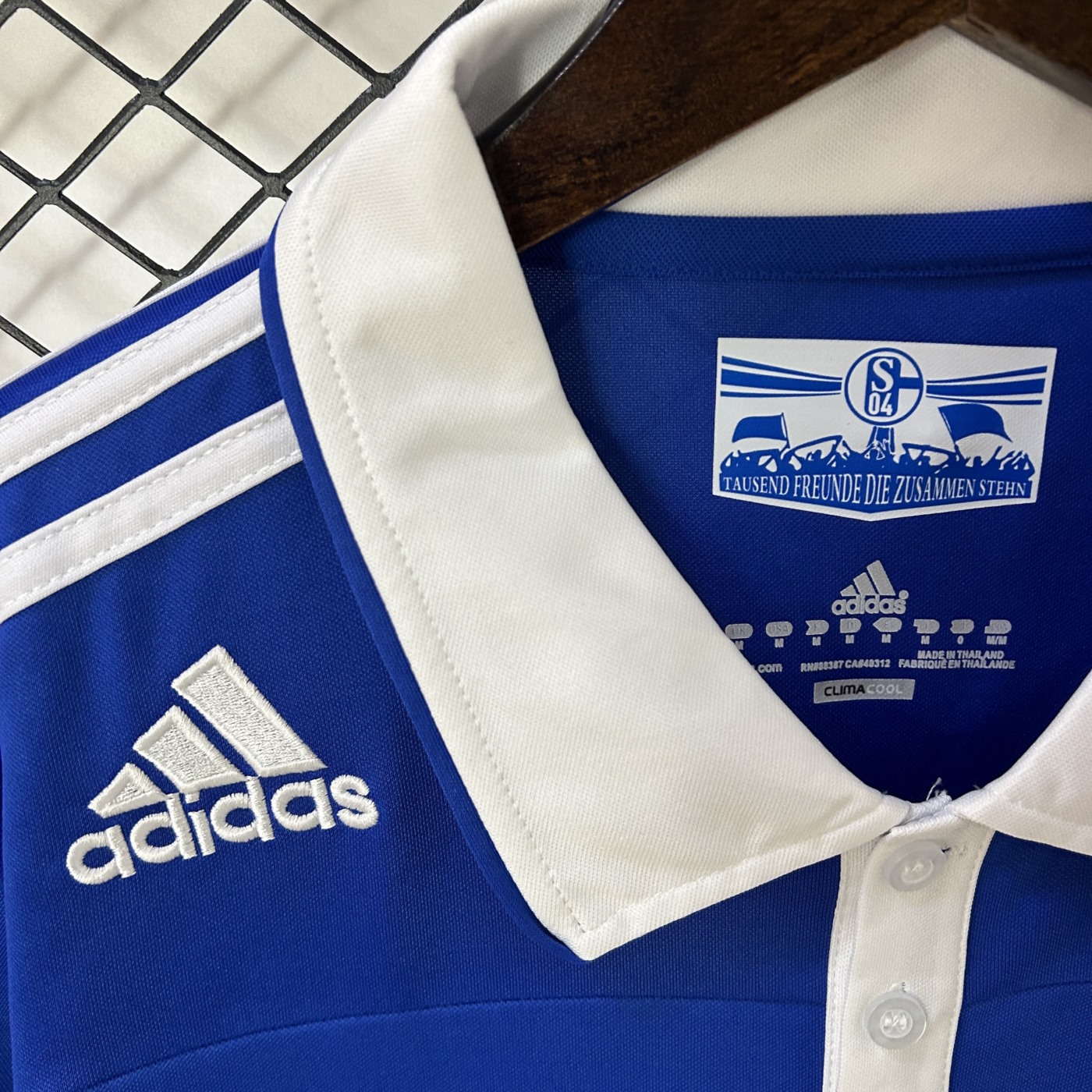 Retro 10/11 Schalke 04 Home jersey Fan Version