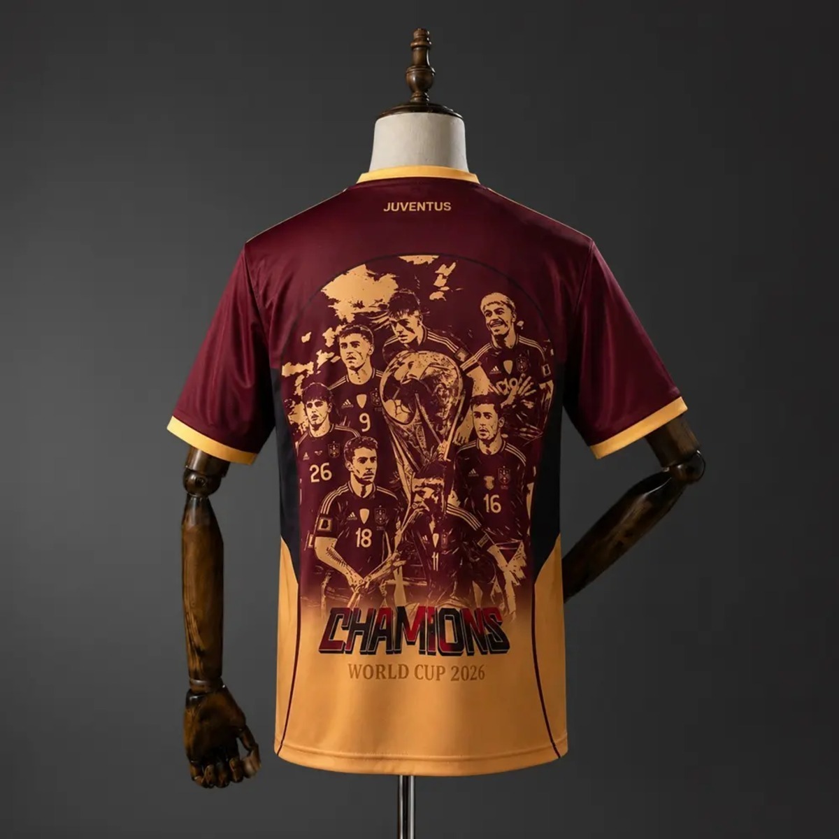 2026 Spain Commemorative Jersey Fan Version