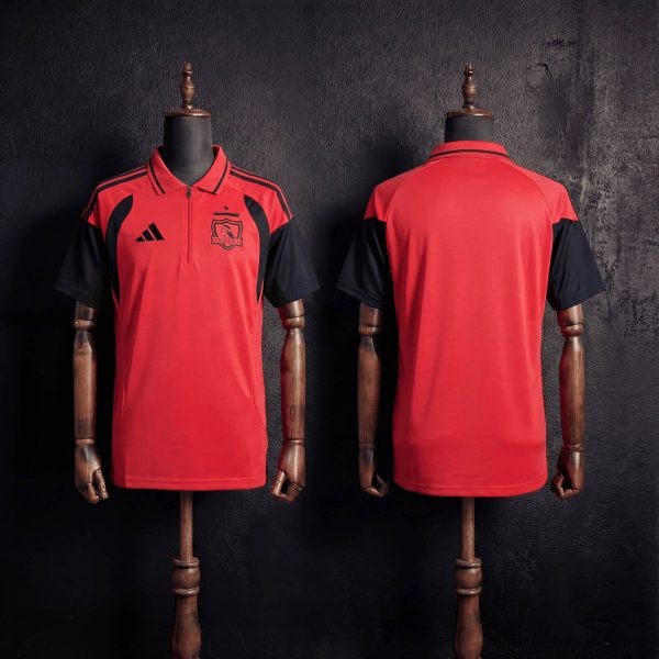 2026 Colo Colo Red Polo Fan Version