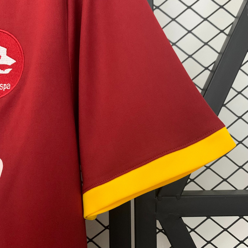 Retro 89/90 Roma Home jersey Fan Version