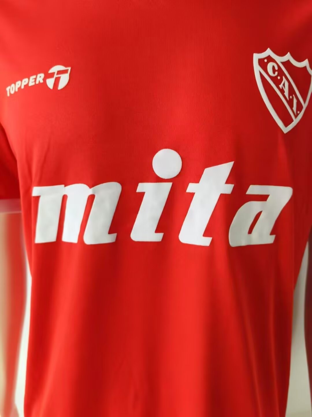 Retro 1985/86 Club Atlético Independiente Home jersey Fan Version