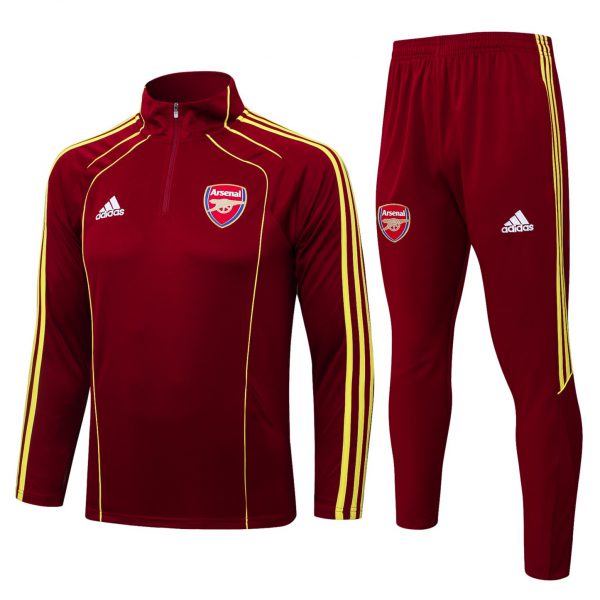 202526 Arsenal red Long-sleeved half-pull training kit Football team kit