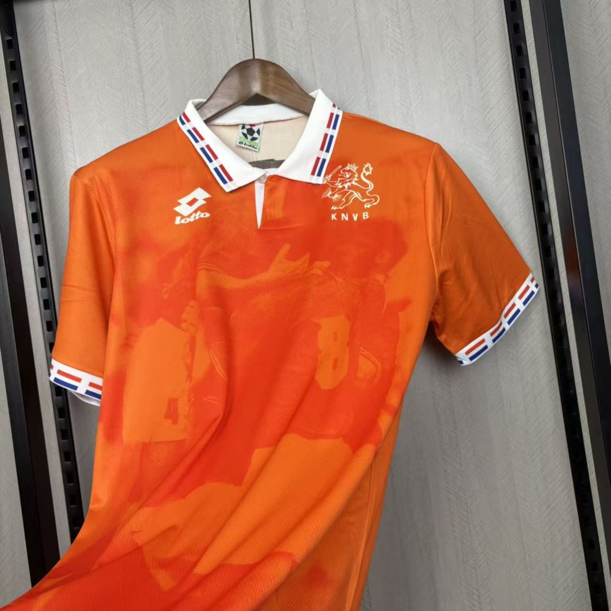 Retro Netherlands 1996 Home Jersey Fan Version