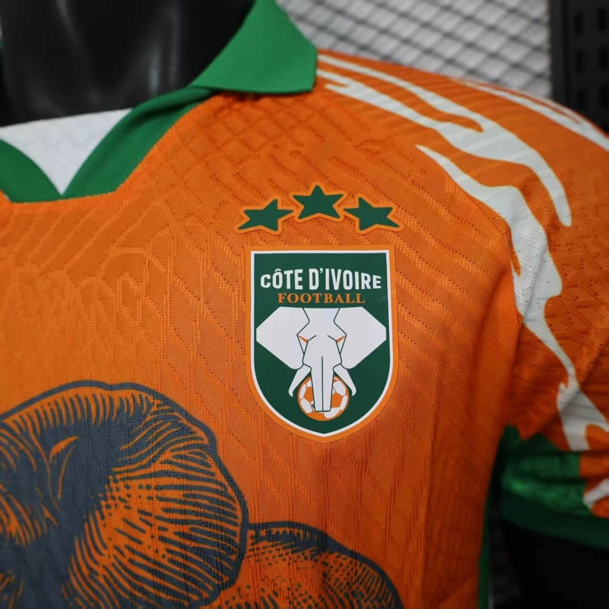 2025/26 Ivory Coast Special edition Orange Jersey Player Version