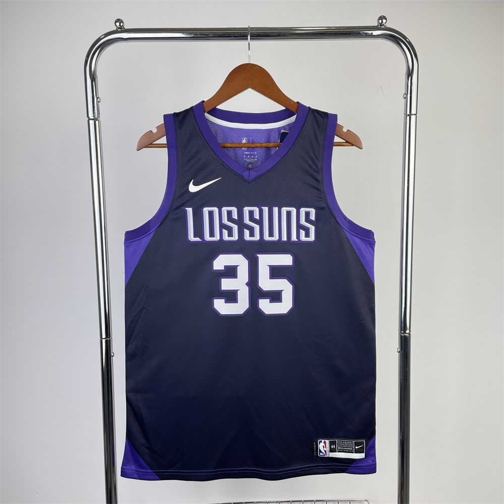 NBA Phoenix Suns DURANT#35 Blue Swingman Jersey S-XXL