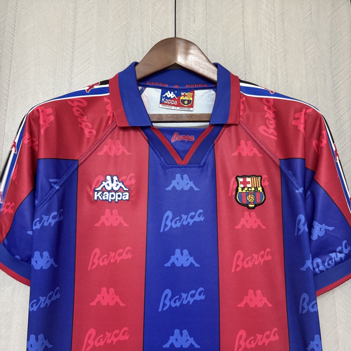 Retro Barcelona 1995/97 home jersey Fan Version