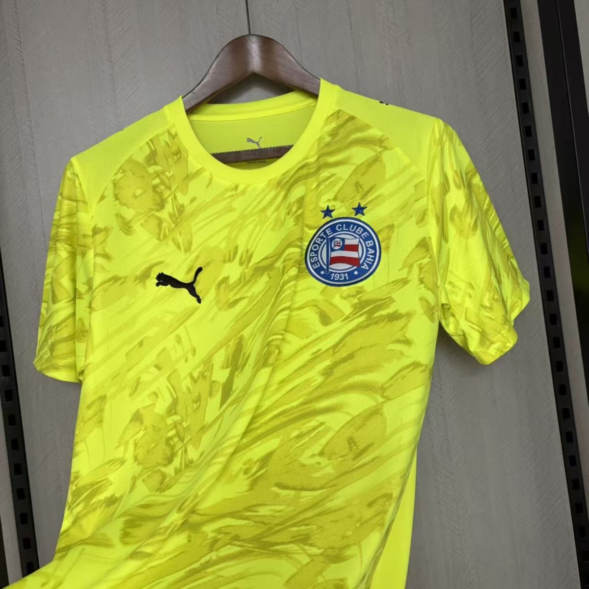 2026/27 Bahia Goalkeeper Yellow Jersey Fan Version