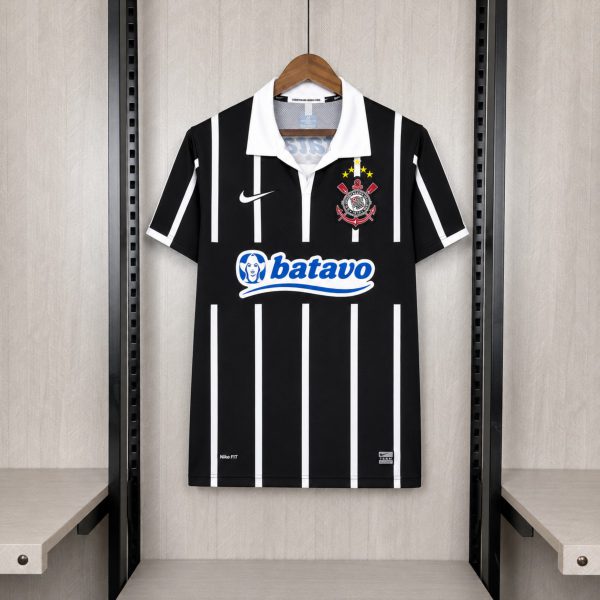 Retro 2009-10 Corinthians Away Jersey Fan Version
