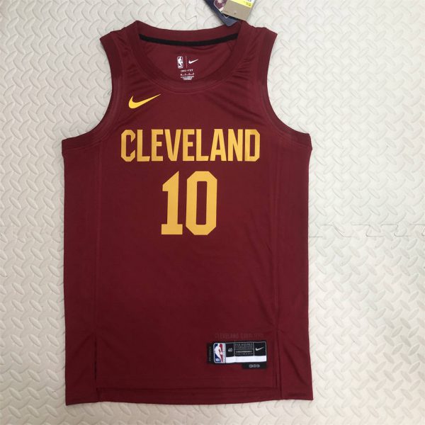 NBA Cleverland Cavaliers Round Neck Red jersey GARLAND#10 S-XXL