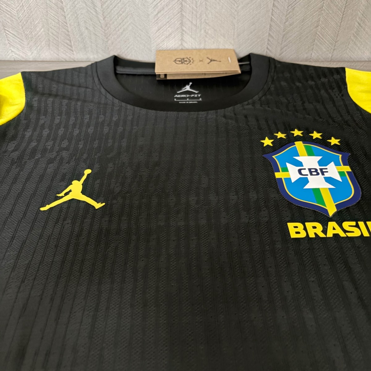 2026 Brazil Black Jersey Player Version