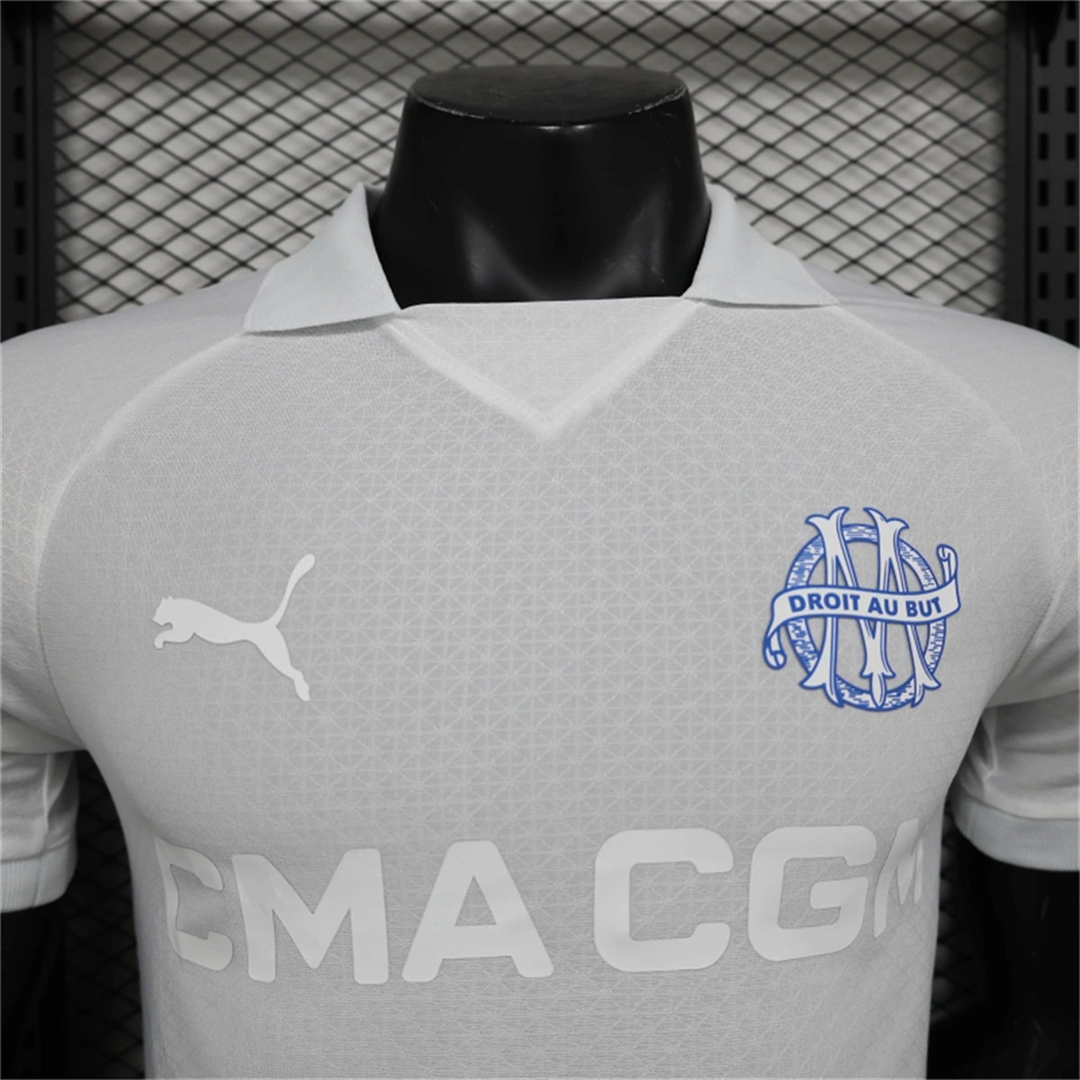24/25 Marseille White Anniversary Special edition Jersey Player Version