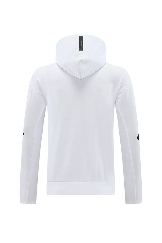 2024 Nike White Hoodie Jacket Kit Set Football Team Shirt Sports Fashion