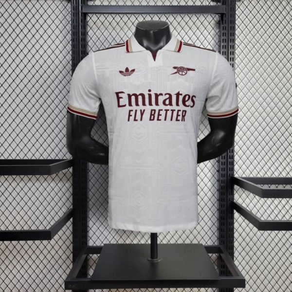 25/26 Arsenal White Third jersey Player Version