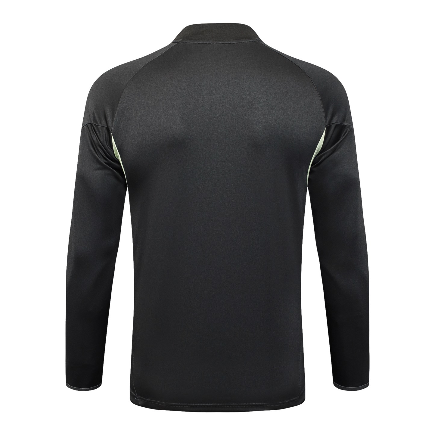 202526 Real Madrid grayish green Long-sleeved half-pull training kit Football team kit