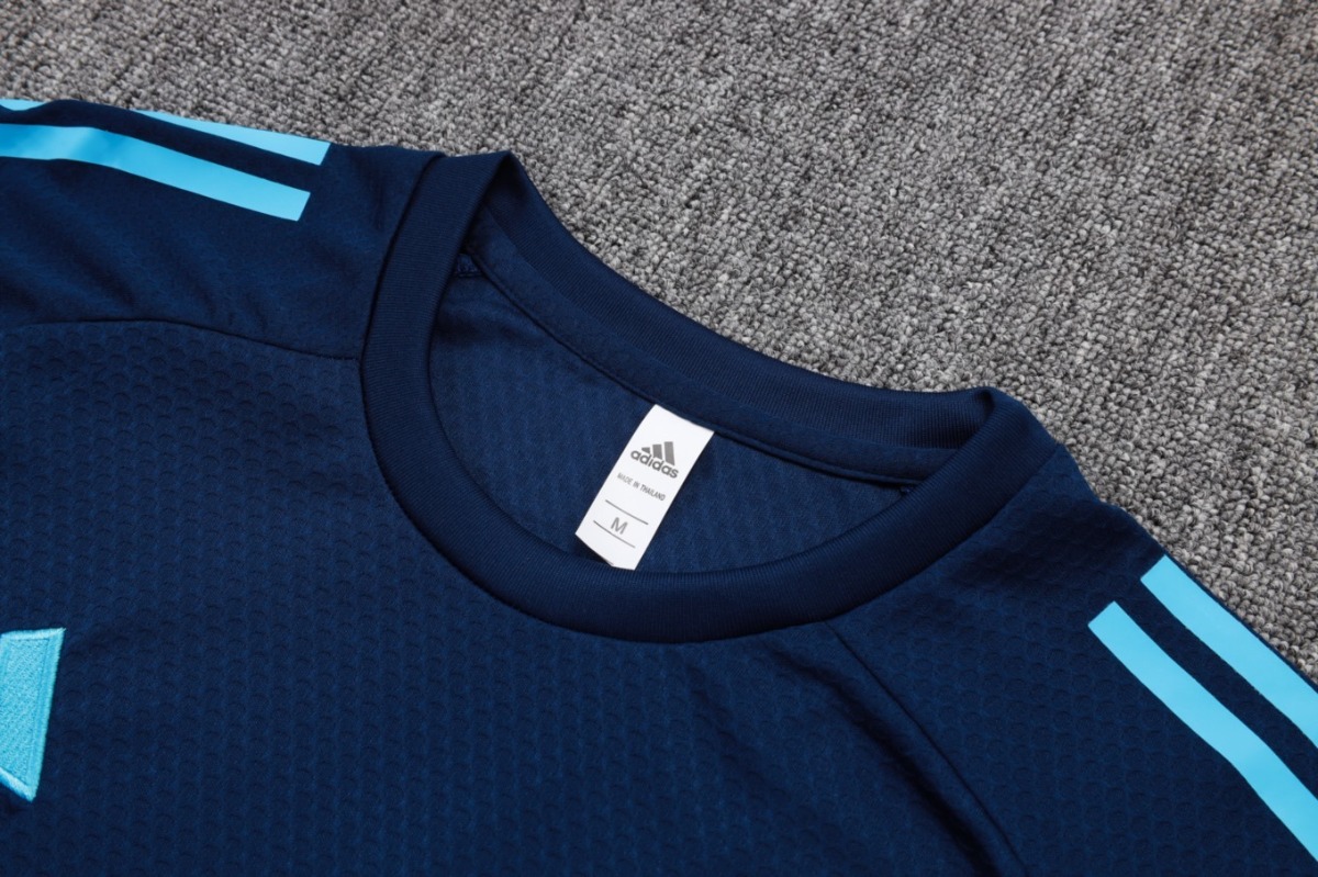 2026 Arsenal Royal blue Training Set Shirt and Shorts