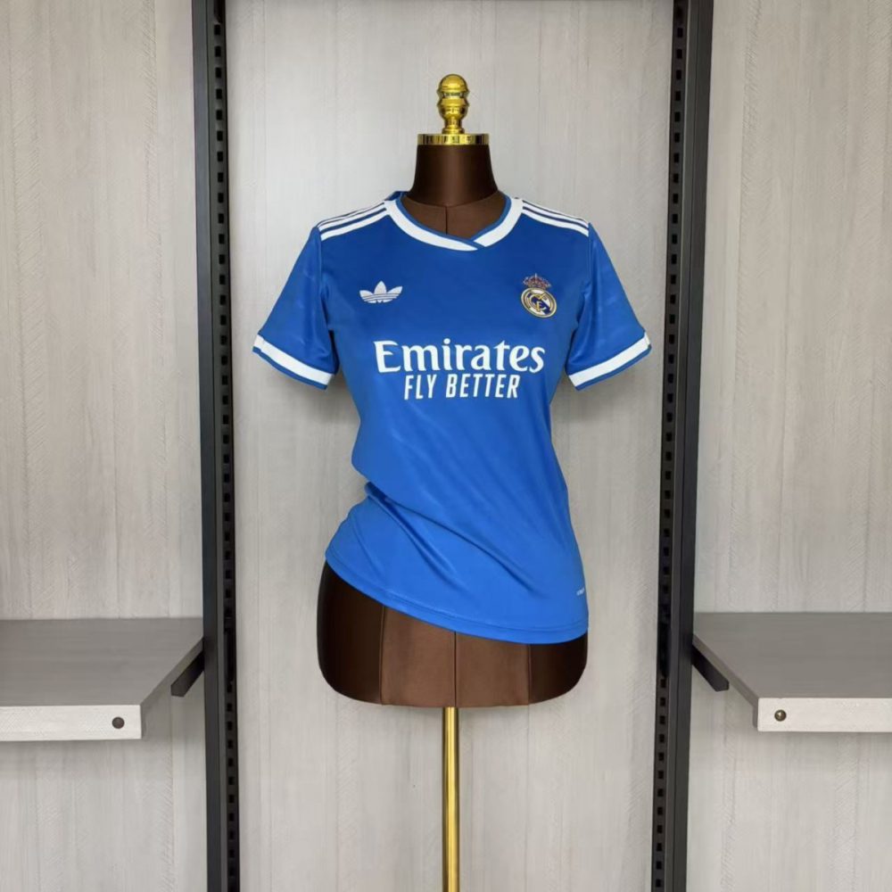 2025/26 Real Madrid Second Away Women's Jersey Fan Version