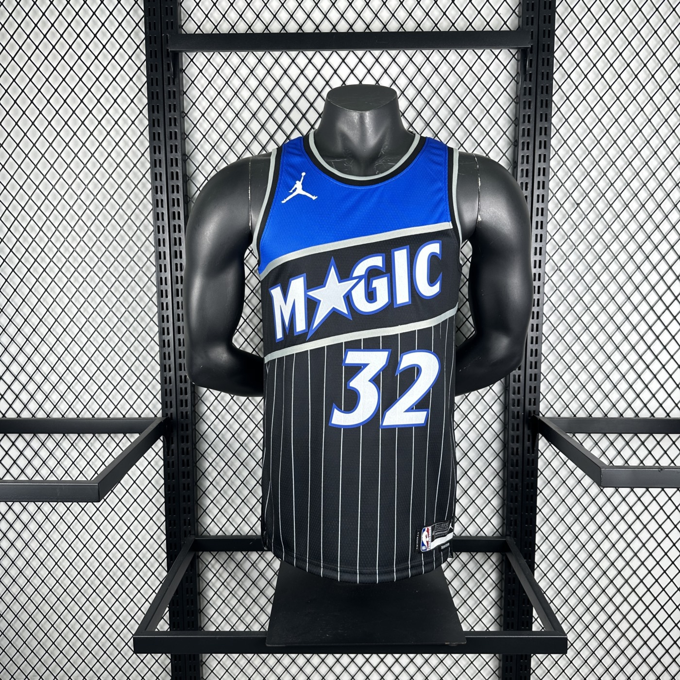 NBA Orlando Magic 2025/26 Round Neck Jordan Edition Black Jersey O'NEAL#32 S-XXL