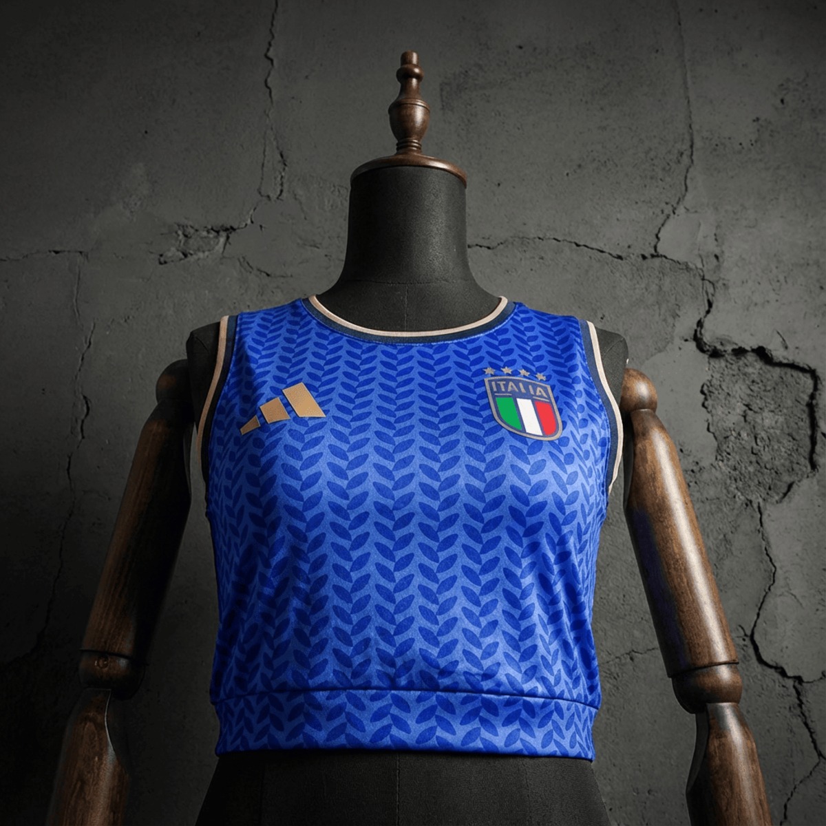 Women's Football Vest Italy 2026 World Cup Home Jersey