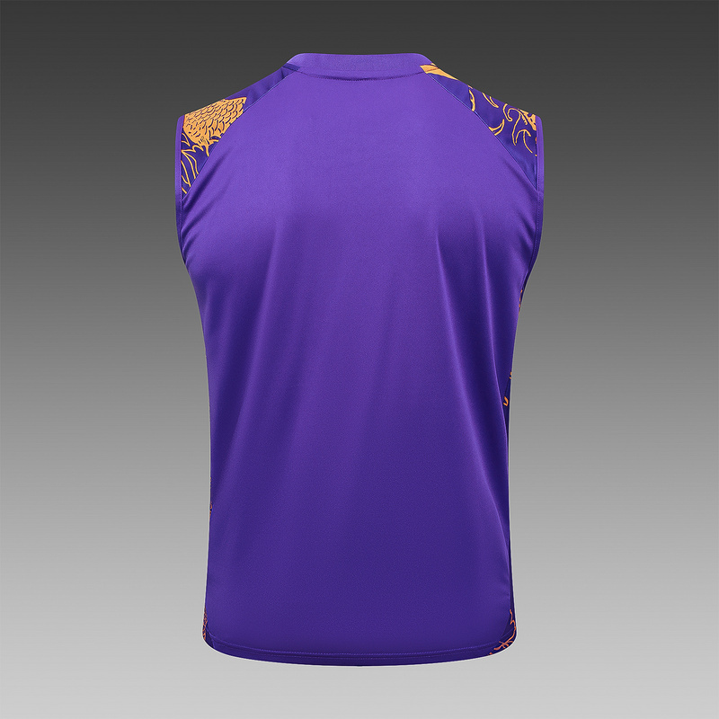 24/25 Real Madrid Purple Training Set Shirt and Shorts