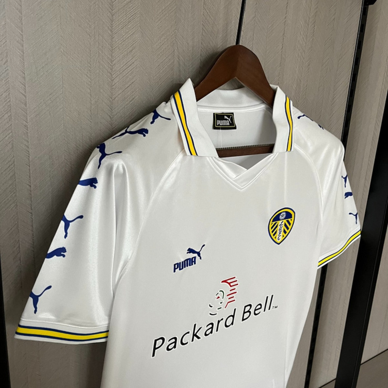 Retro Leeds United 1999 home jersey Fan Version