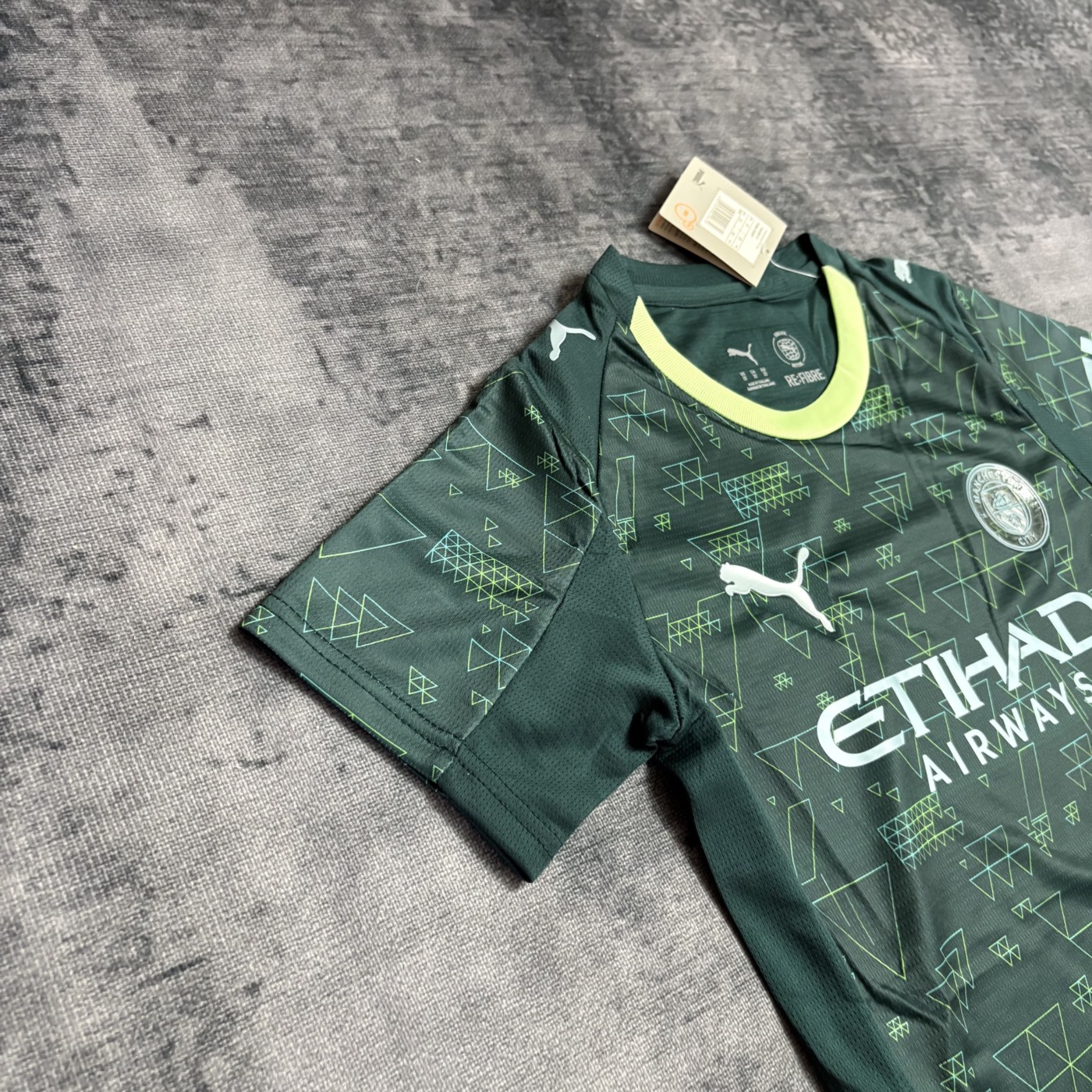 25/26 Manchester City Third Away jersey Kid Kits Size 16-28